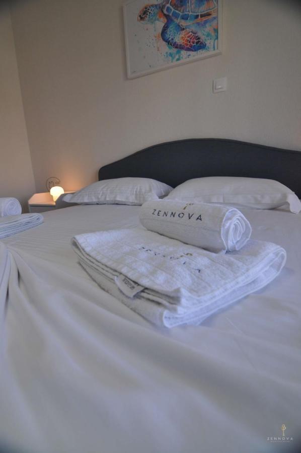 Zennova #24, Flow Nikiti Family Apt ภายนอก รูปภาพ
