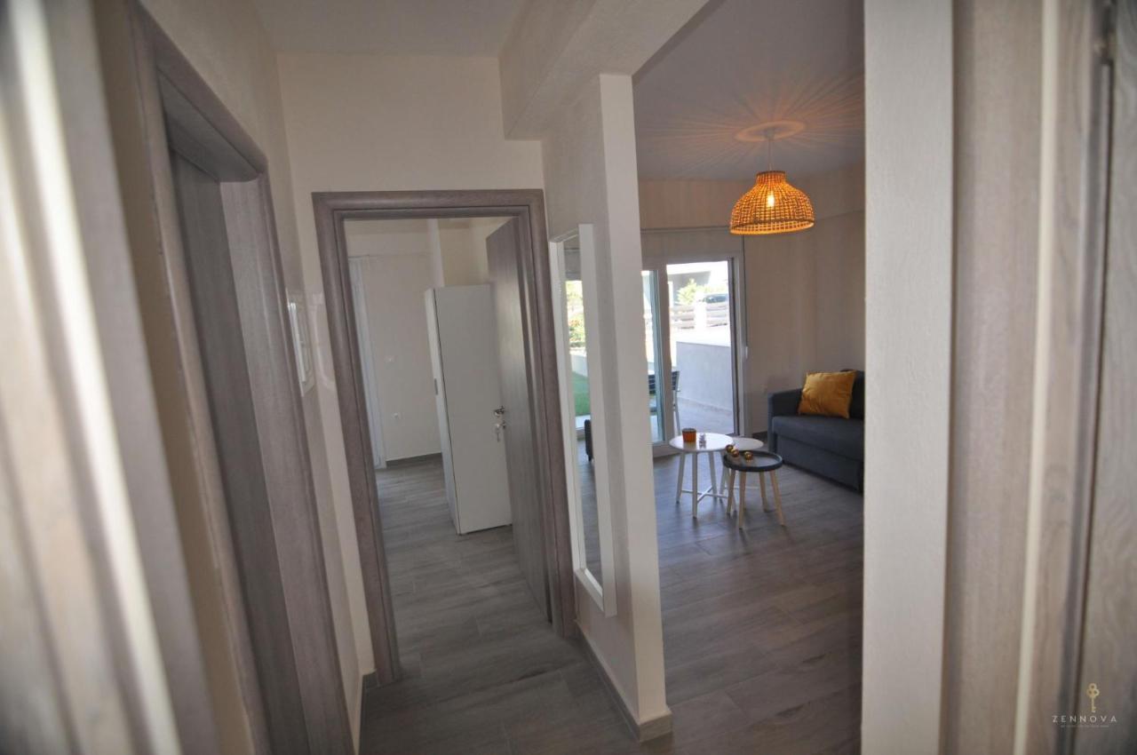 Zennova #24, Flow Nikiti Family Apt ภายนอก รูปภาพ